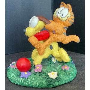 Vintage Danbury Mint Garfield Odie Easy Rider Figurine Jim Davis 1993 Resin